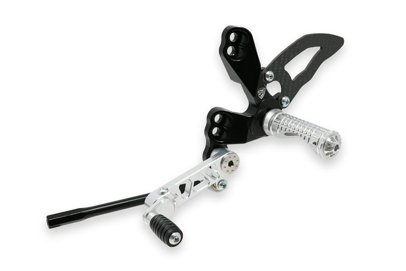 Adjustable rear sets Ducati Streetfighter 848 1098 Cnc Racing