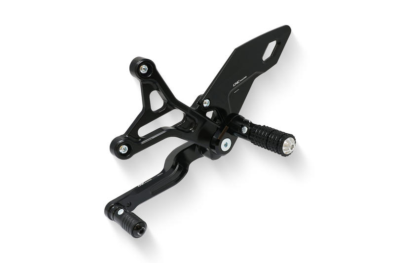 Adjustable rear sets MV Agusta Black