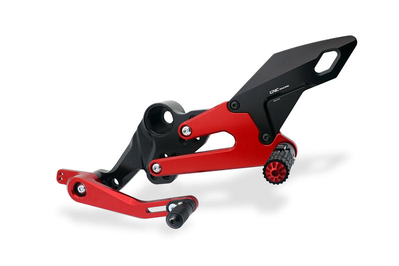 Adjustable rear sets Aprilia RS 660 - Tuono 660 | Cnc Racing