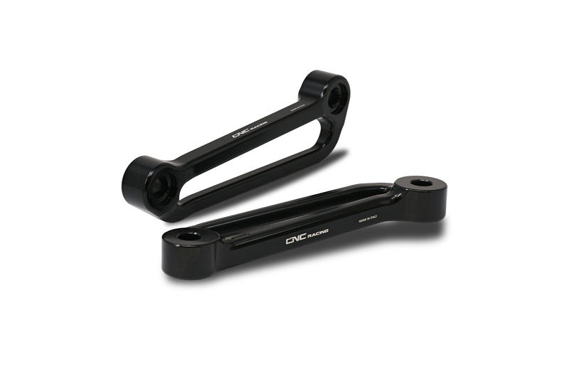 Rear footrest blanking plates MV Agusta Black