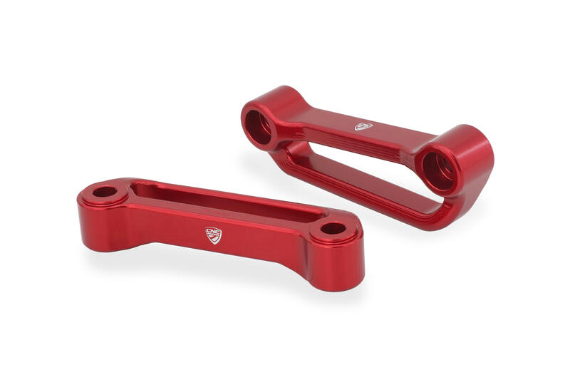 Rear footrest blanking plates MV Agusta Red