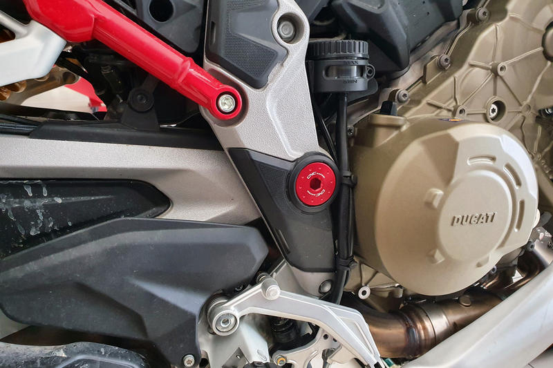 Kit viti centrali pedane originali Ducati Multistrada V4 - Diavel V4 Red