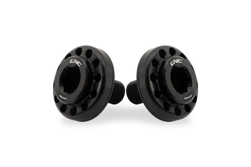 Central bolt kit for OEM rearsets Ducati Black