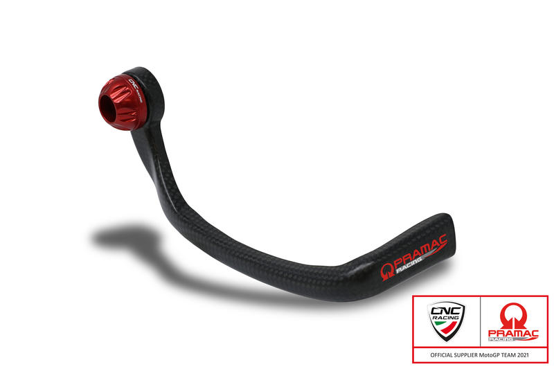 Brake-Guard Carbon Race - Protection front brake lever matt carbon Pramac Racing Limited Edition Red
