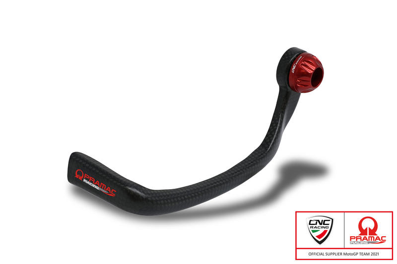 Clutch-Guard Carbon Race - Protection clutch lever glossy carbon Pramac Racing Limited Edition Red