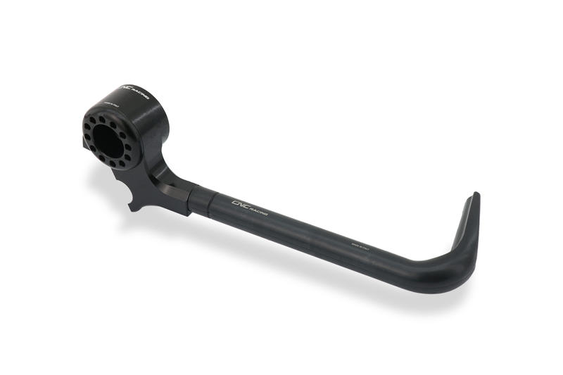 Lever-Guard Street - Protection front brake lever with bar-end mirror housing Black
