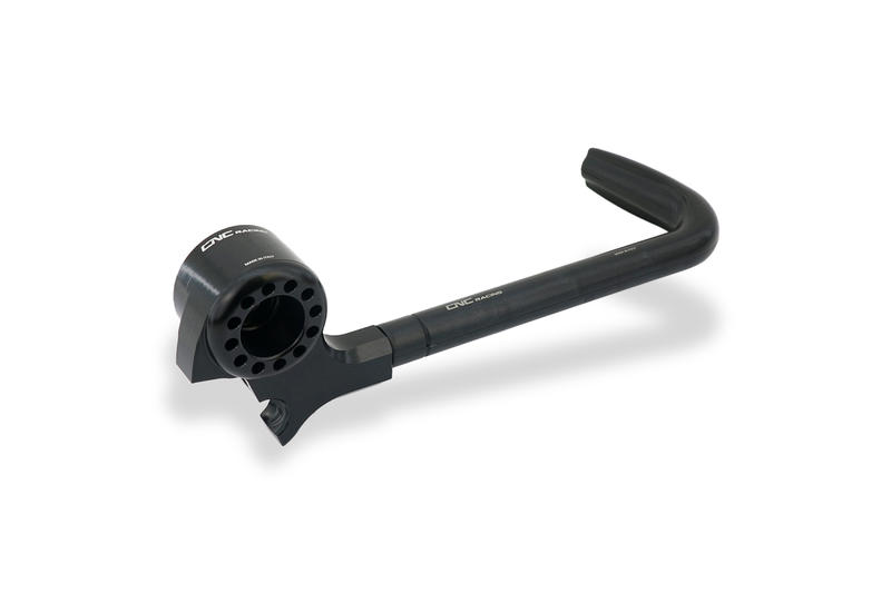 Lever-Guard Street - Protection front brake lever with bar-end mirror housing Black