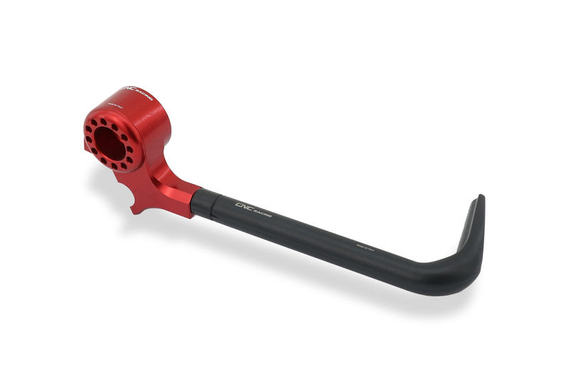 Lever-Guard Street - Protection front brake lever with bar-end mirror housing Red