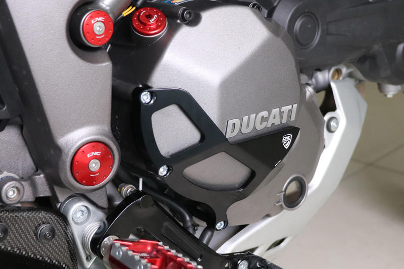 Clutch cover protector Ducati Multistrada Black
