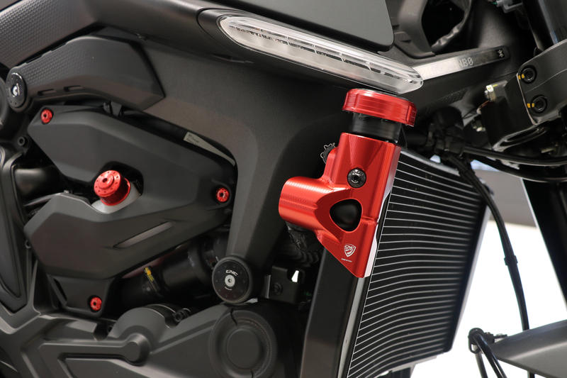 Radiator side protector Ducati Monster 937 Red