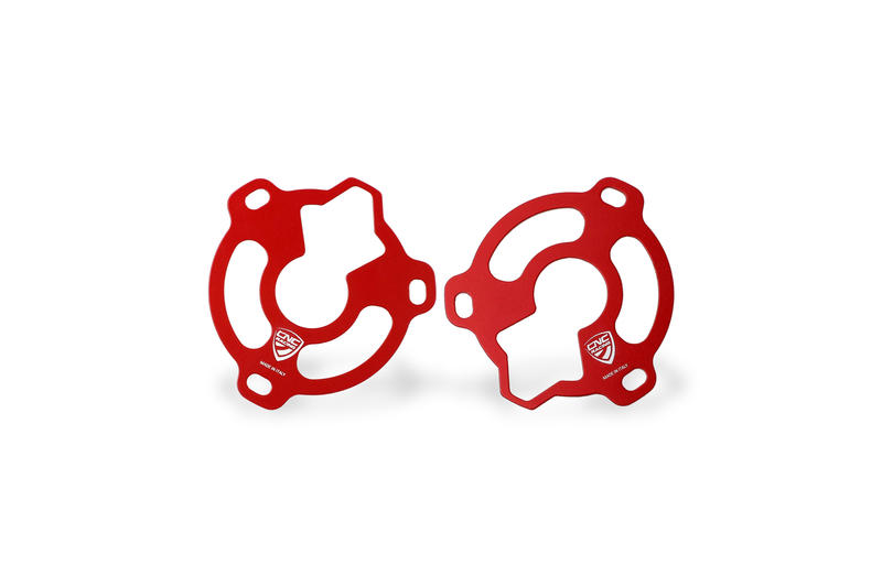 Radiator fan protector Ducati Multistrada V4 Red