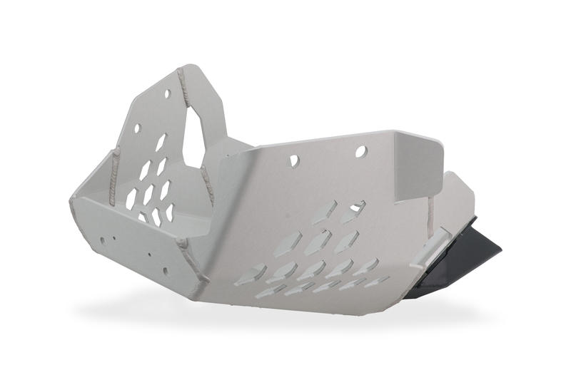 Engine protection wider plate Ducati DesertX Silver