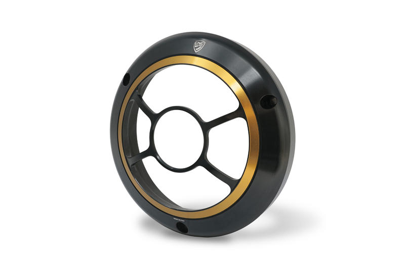 Headlight cover MV Agusta Superveloce 800 - Bicolor Black/Gold
