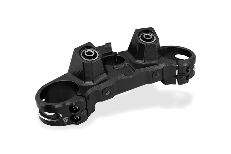 Triple clamps Ducati Diavel V4 - Top yoke Black