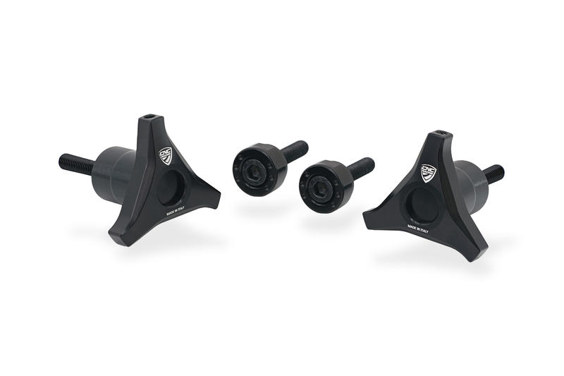 Screen adjusting system Moto Guzzi V85 TT Black