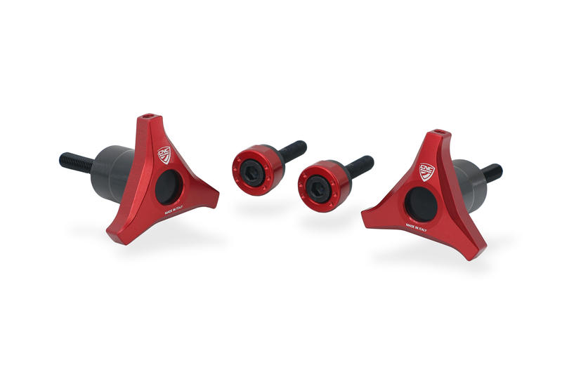 Screen adjusting system Moto Guzzi V85 TT Red