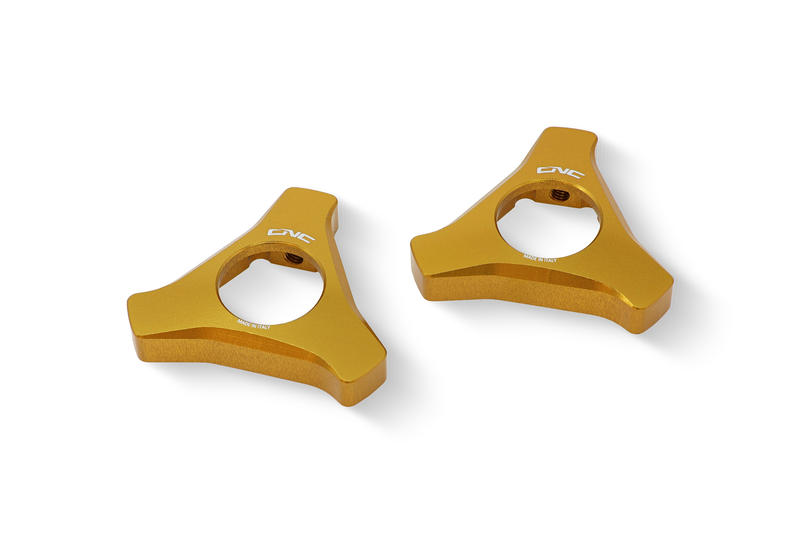 Fork spring preload adjuster Gold