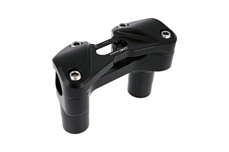 Handlebar clamp full kit Ducati Multistrada Black