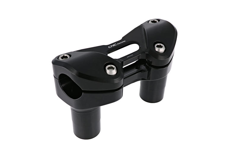 Handlebar clamp full kit Ducati Multistrada Black