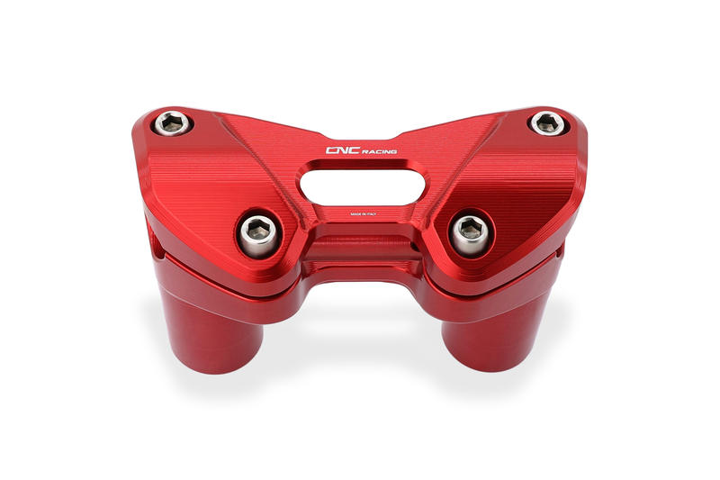 Handlebar clamp full kit Ducati Multistrada Red