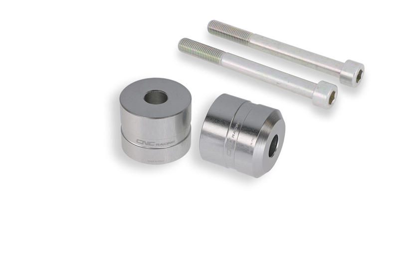 BAR ADAPTOR SPACERS H 30mm Ducati Multistrada Silver