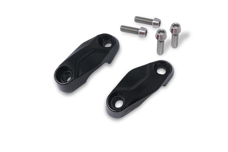 Handlebar upper clamp kit Ducati Streetfighter V4 - V2 Black