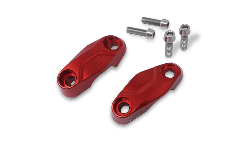 Handlebar upper clamp kit Ducati Streetfighter V4 - V2 Red