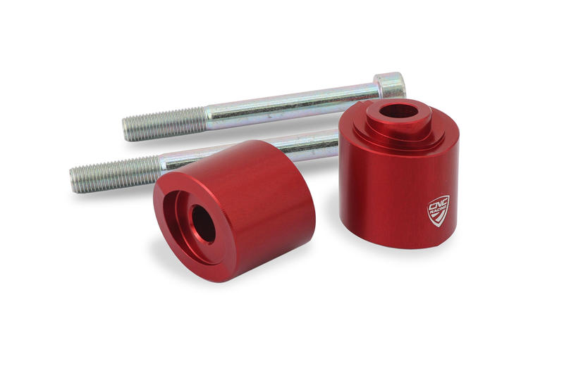 Handlebar clamp spacers H 30mm Ducati Multistrada V4 for OEM riser Red