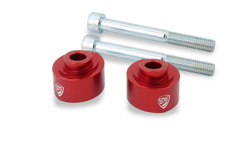 Alzamanubrio H 20mm Ducati Multistrada V4 per riser OEM Red