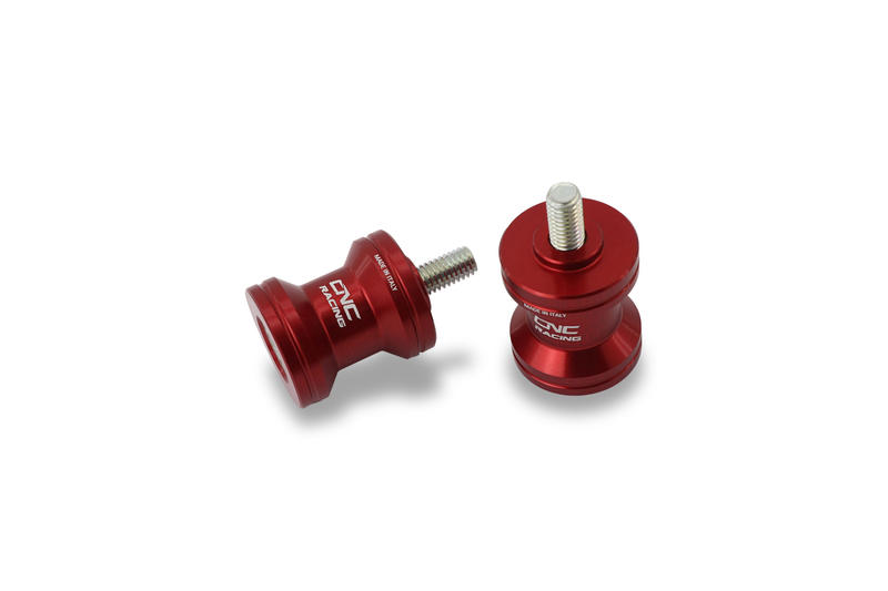 Swingarm spools M6 Red