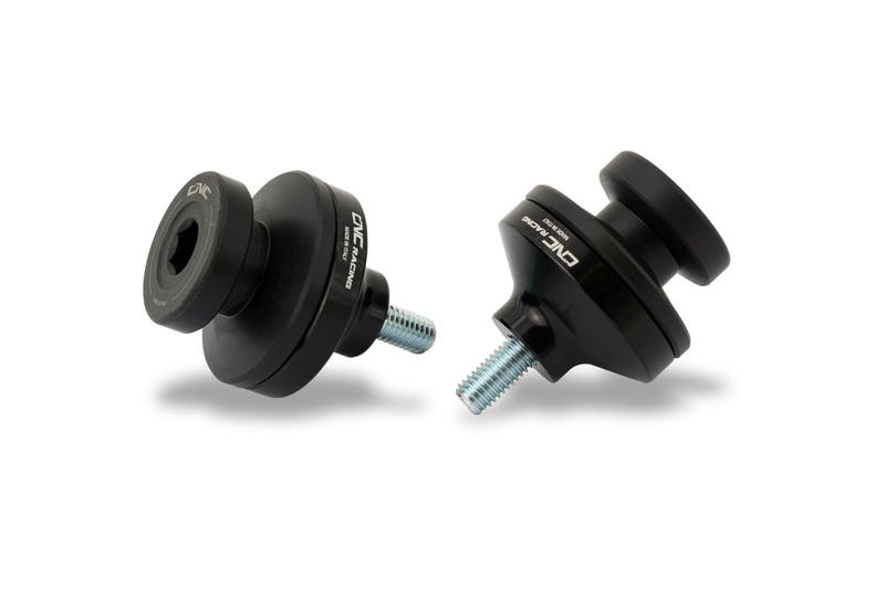 Swingarm spools M8 Black
