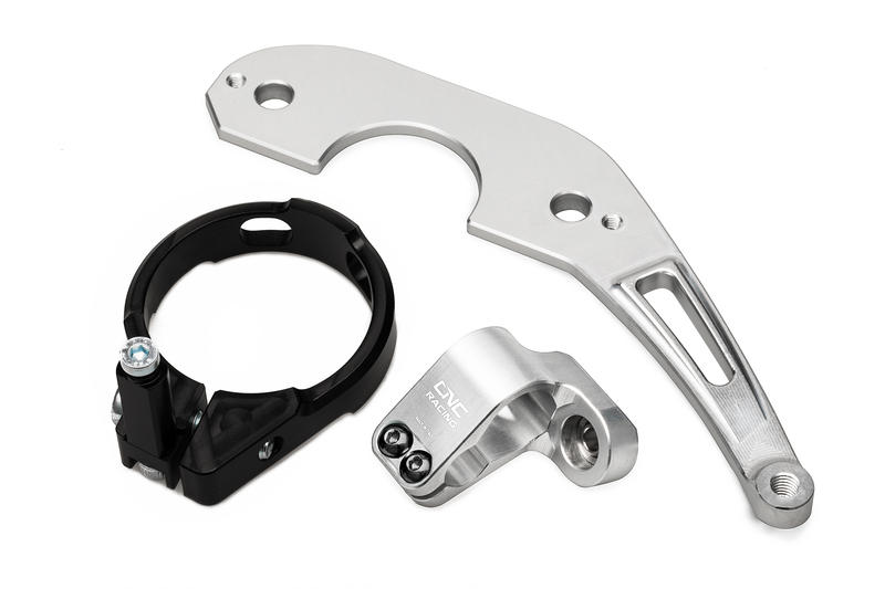 Steering damper kit Ducati Scrambler Silver