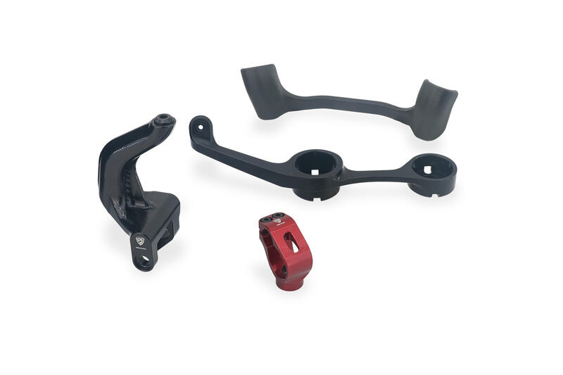 Steering damper kit Ducati Multistrada V2 MY2025 Black/Red