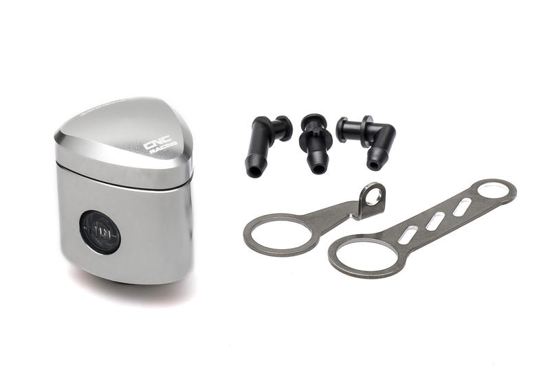 Fluid reservoir rear brake / clutch 12 ml REBEL Silver