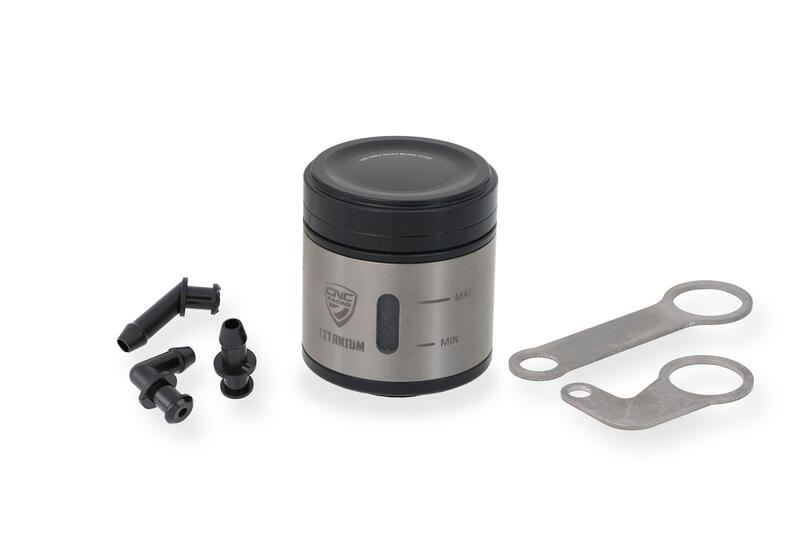 Fluid tank 12 ml for rear brake or clutch - Titanium Black