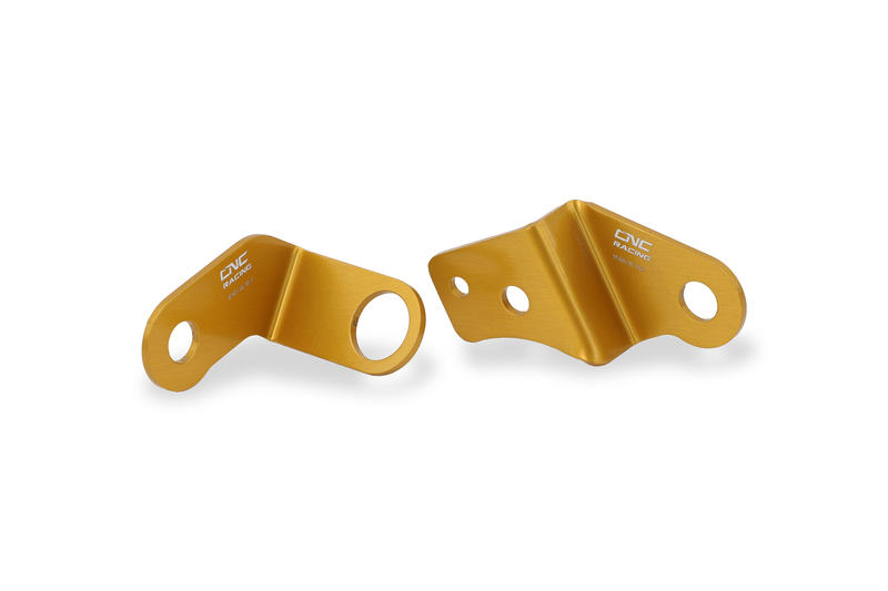 Kit staffe serbatoio fluido freno e frizione Ducati Monster, Streetfighter V4 e V2 Gold