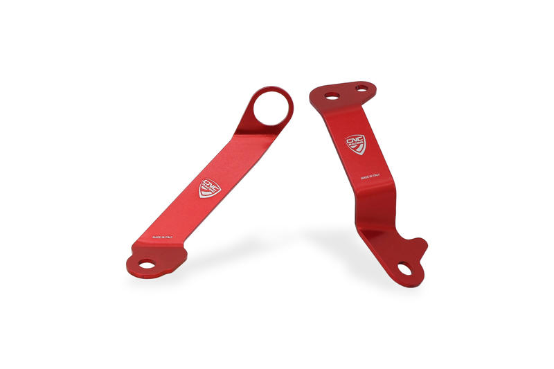 Bracket kit for clutch and brake fluid tank Ducati Panigale Red
