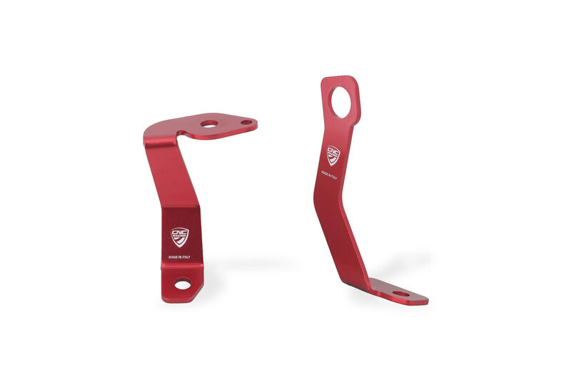 Kit staffe serbatoio fluido freno e frizione Moto Guzzi Mandello Red