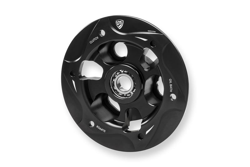 Pressure plate oil bath clutch Ducati with bearing Black