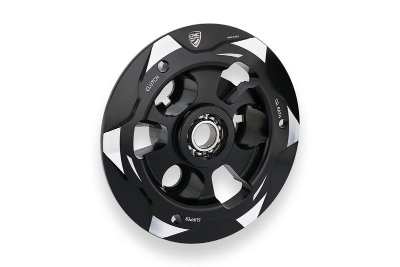 Piattello Spingidisco Frizioni ad olio Ducati con cuscinetto Panigale Streetfighter Multistrada Diavel V4 - BICOLOR Black
