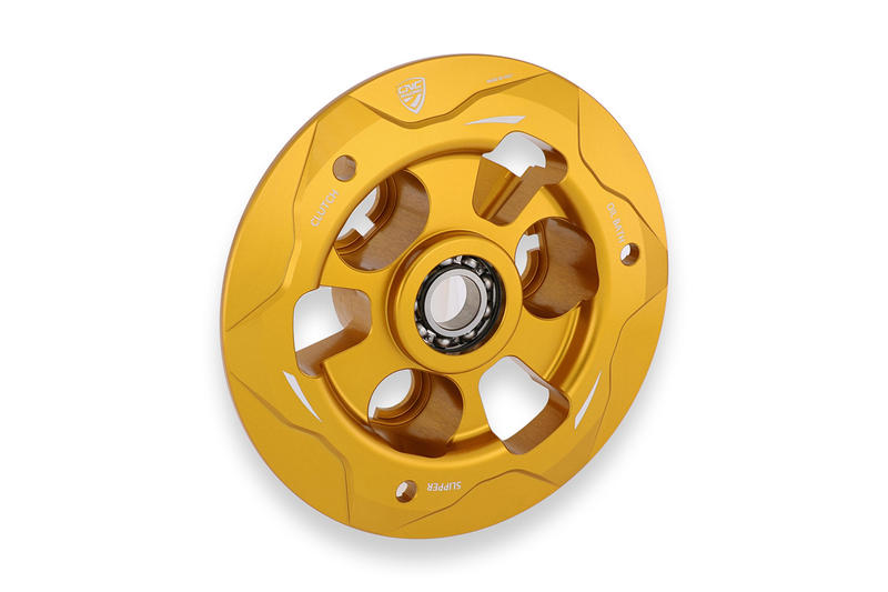 Pressure plate oil bath clutch Ducati with bearing Panigale Streetfighter Multistrada Diavel V4 Gold