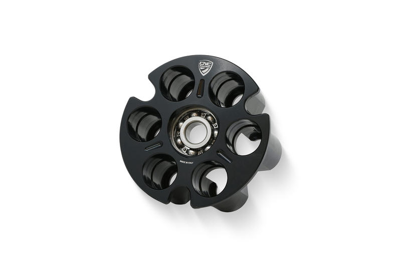 Pressure plate oil bath clutch Ducati with bearing Black