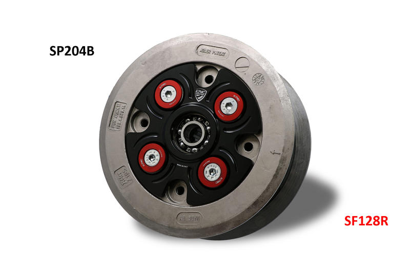 Piattello Spingidisco Frizioni ad olio Ducati con cuscinetto Black