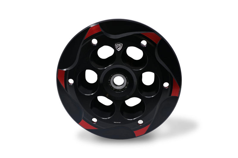 Slipper Clutch pressure plate MV Agusta  with bearing - Bicolor Black/Red