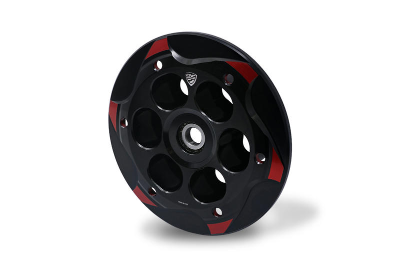 Slipper Clutch pressure plate MV Agusta  with bearing - Bicolor Black/Red