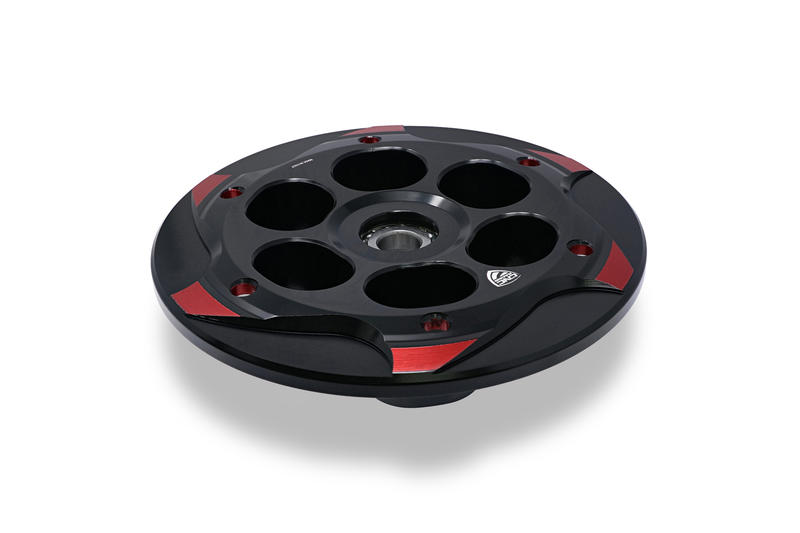 Slipper Clutch pressure plate MV Agusta  with bearing - Bicolor Black/Red