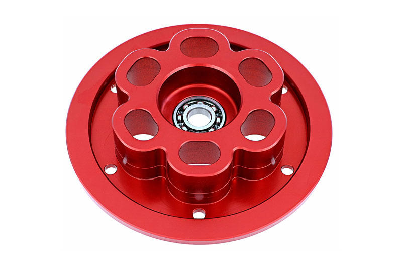 Slipper Clutch pressure plate MV Agusta with bearing Red