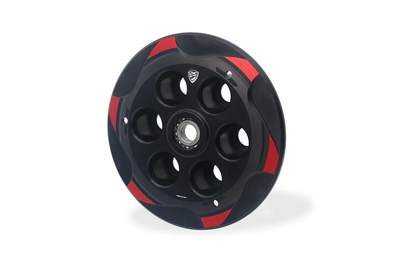 Clutch pressure plate MV Agusta with bearing - Bicolor Black/Red