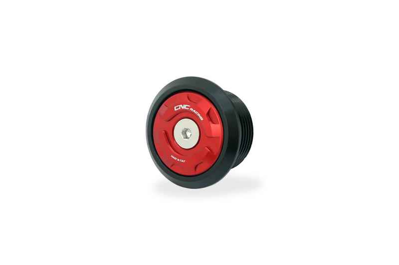 Generator cover plug Black/Red