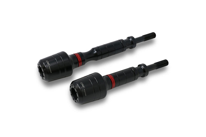Crash Protectors for engine frame and fairing Ducati Red
